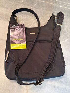 Travelon Black Anti-Theft Crossbody Security Bag